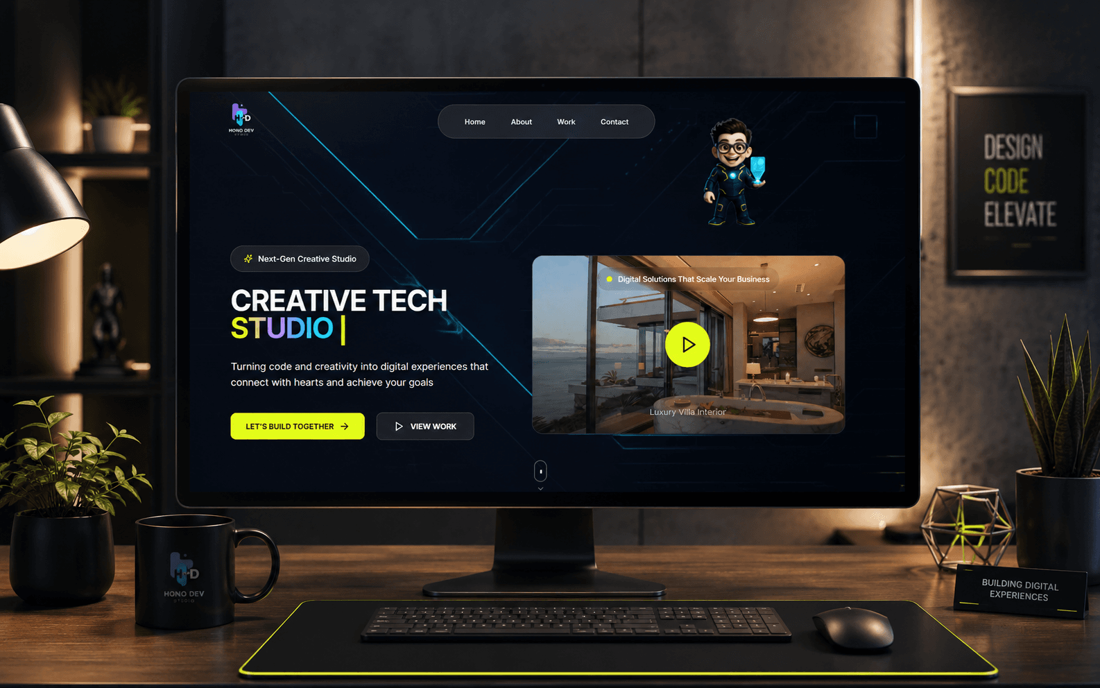 Hono Dev Studio project preview
