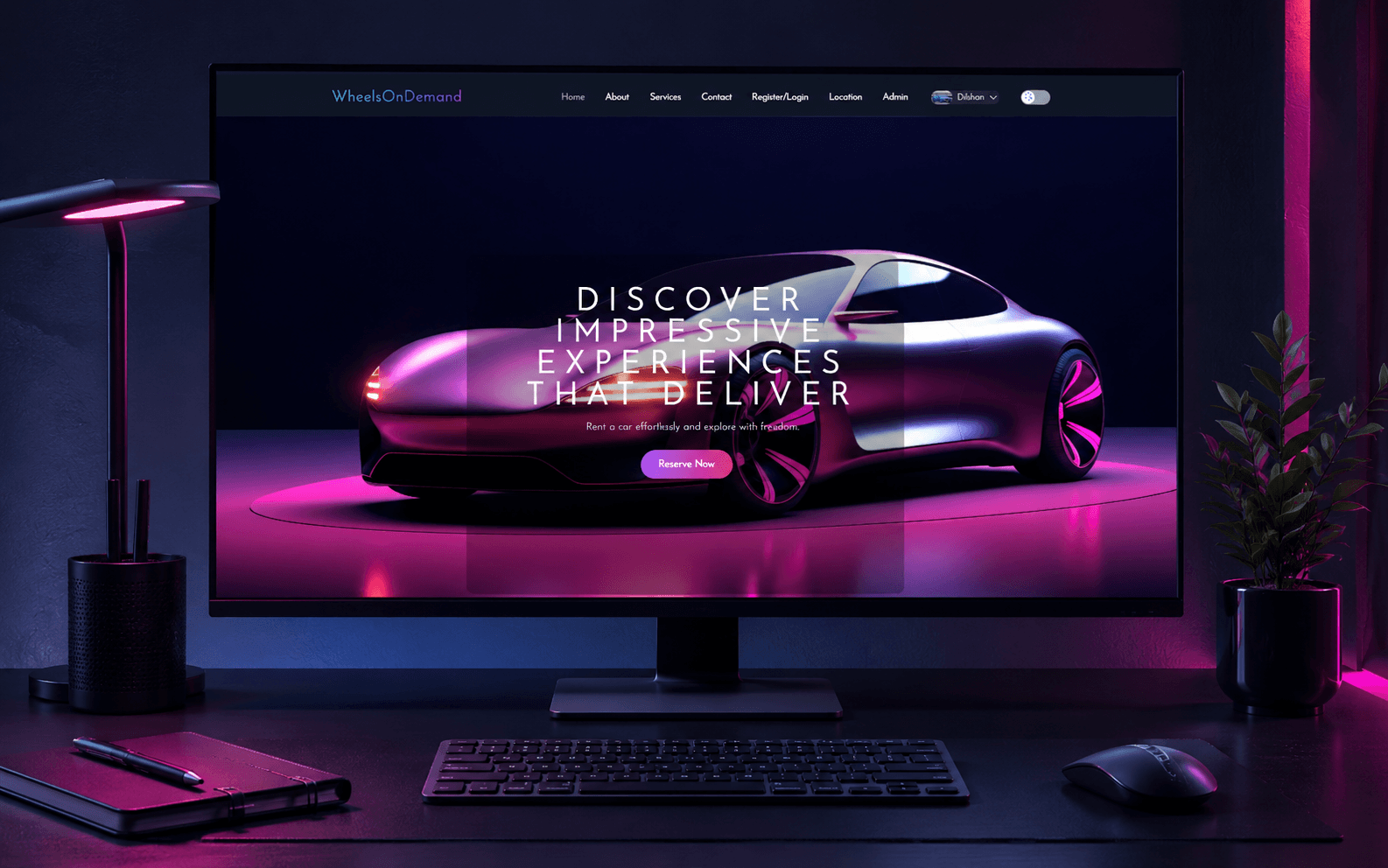 Wheels On Demand project preview